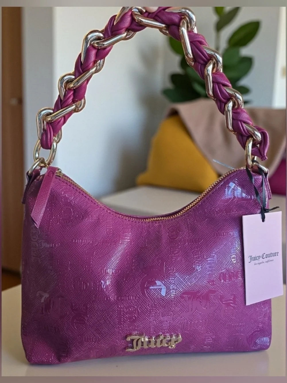 Juicy Couture Purple Enchanted Hobo Bag